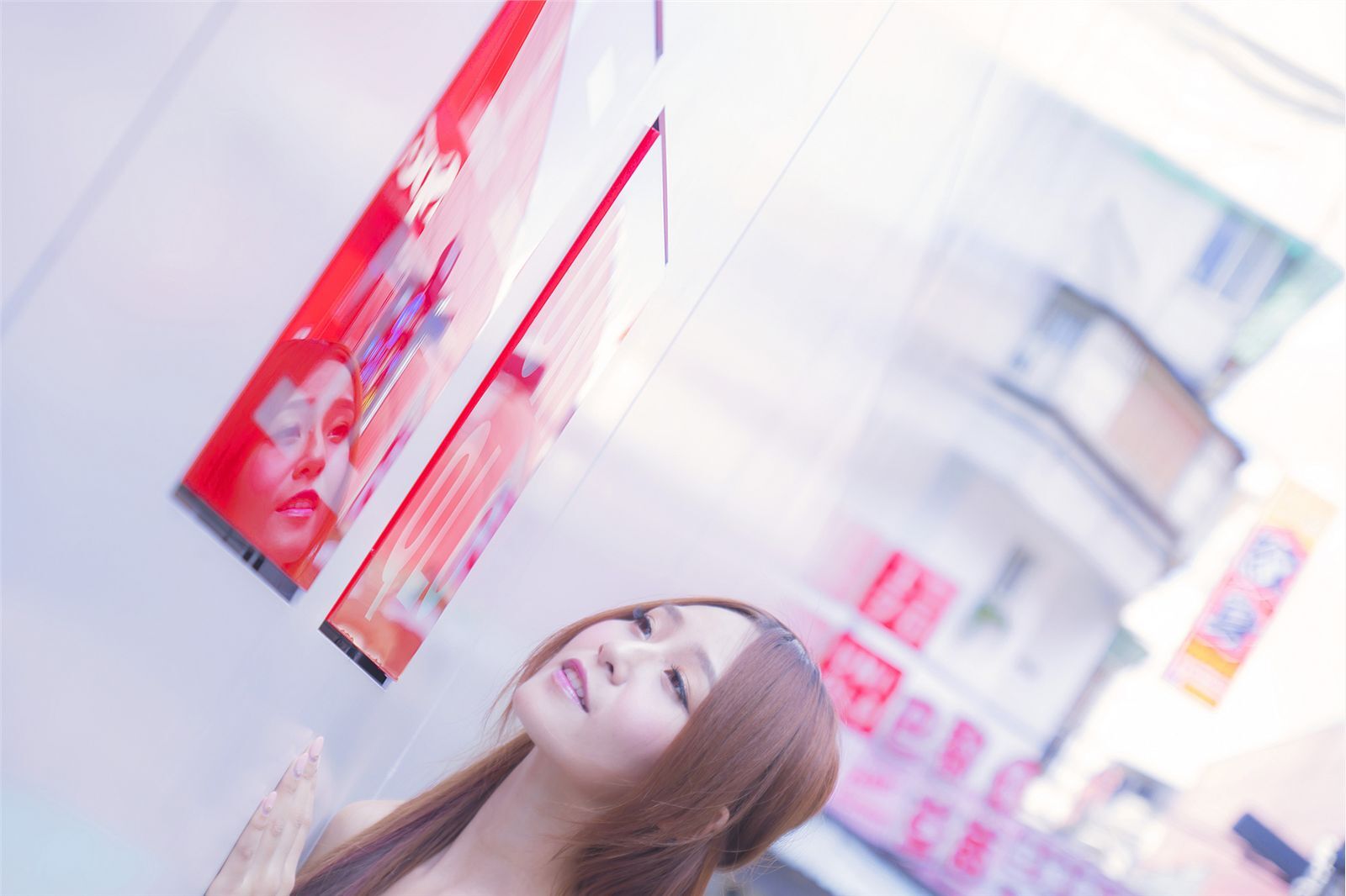 Beautyleg女神-小雪 Winnie-校园制服街拍写真合集 2